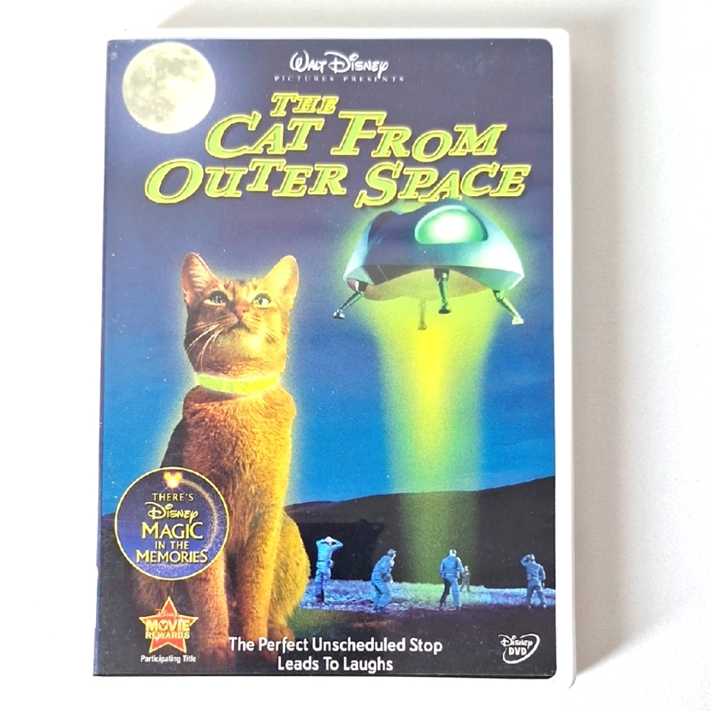 Disney's The Cat From Outer Space DVD - Blue and Yellow